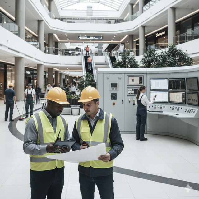 ניהול ואחזקת מרכזים מסחריים