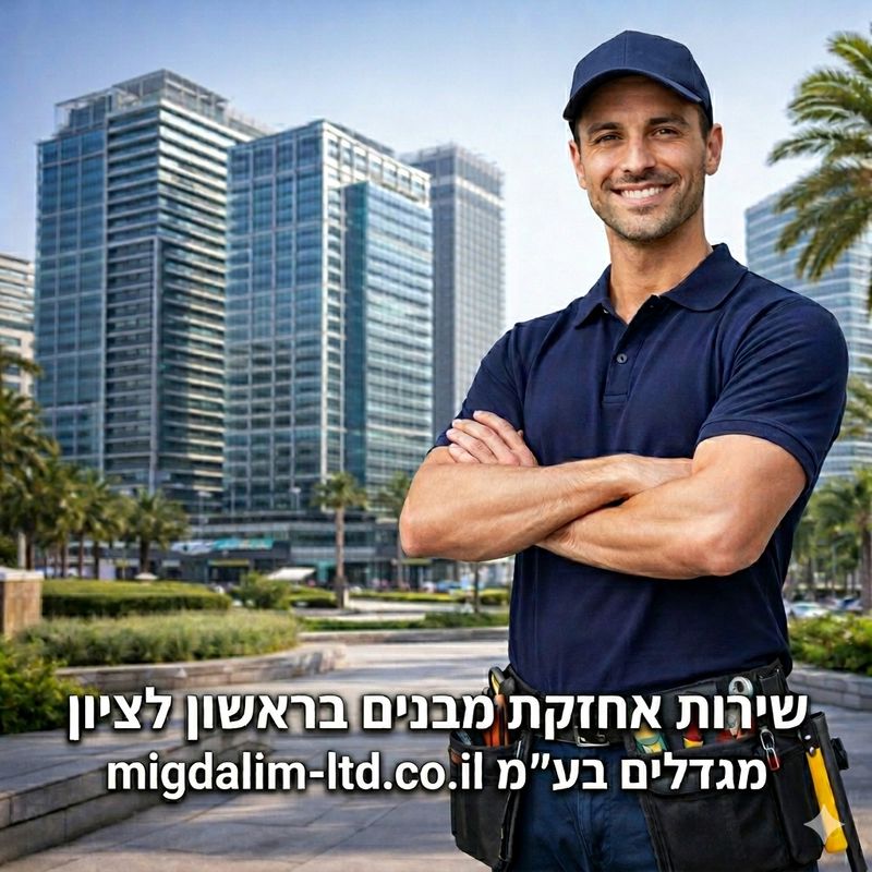 שירות אחזקת מבנים בראשון לציון | ניהול ותחזוקת מבנים מקצועית